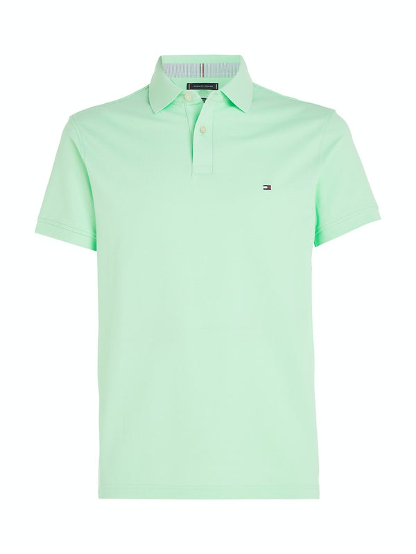Tommy Hilfiger 1985 Collection Flag Embroidery Regular Polo - Mint Green