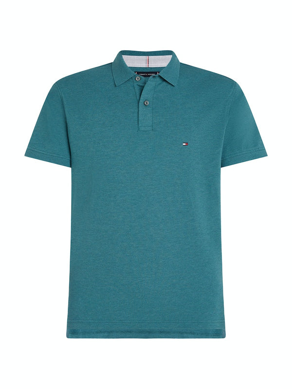 Tommy Hilfiger 1985 Collection Flag Embroidery Regular Polo -  Pine Green