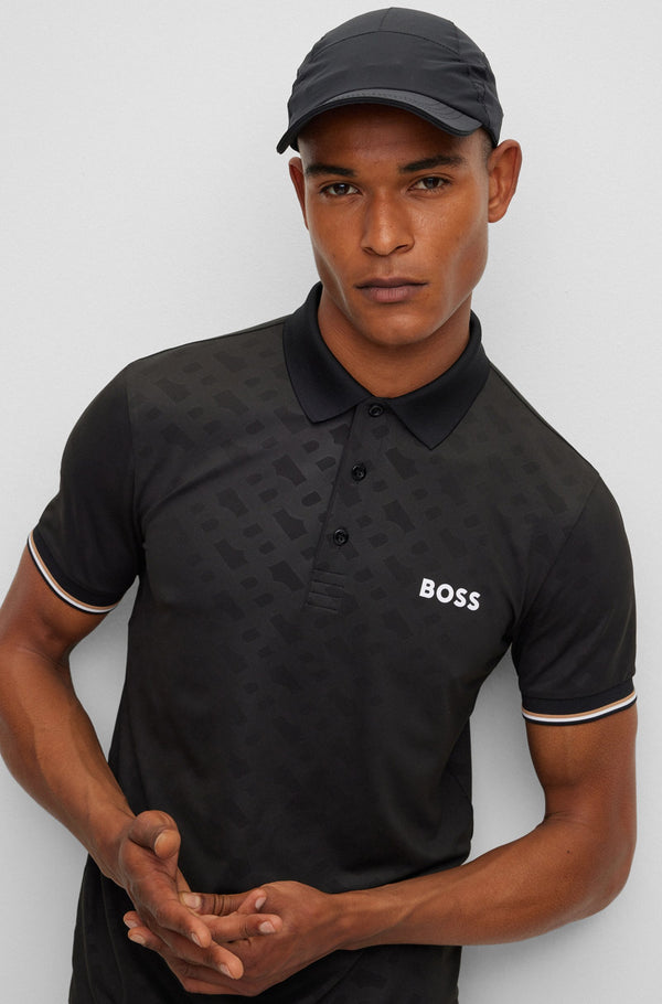 Hugo Boss 'Patteo' Polo Shirt - Black