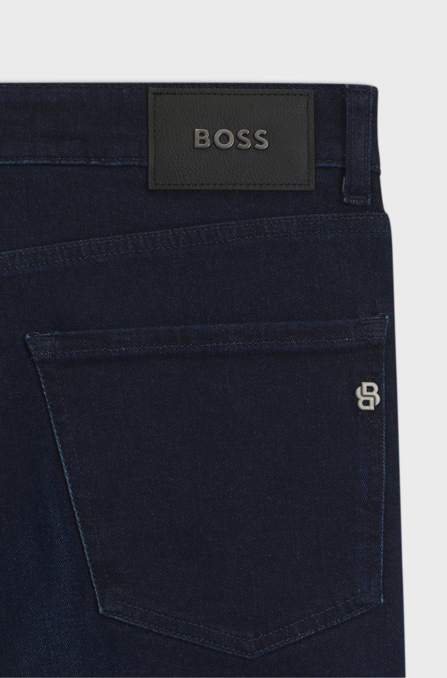 BOSS Slim Fit Stretch Denim Jeans – Navy