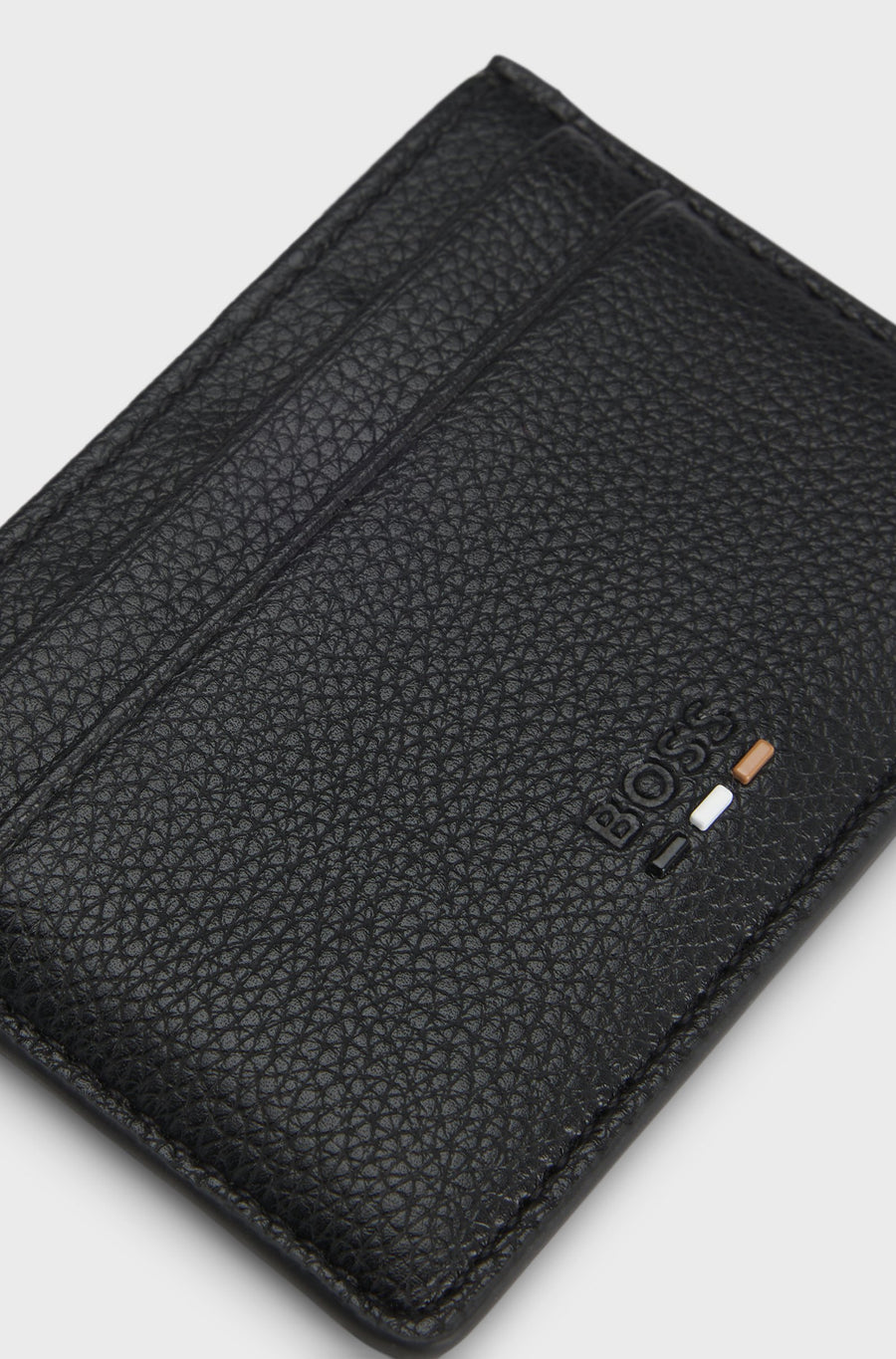 BOSS Ray Leather Card Holder – Black