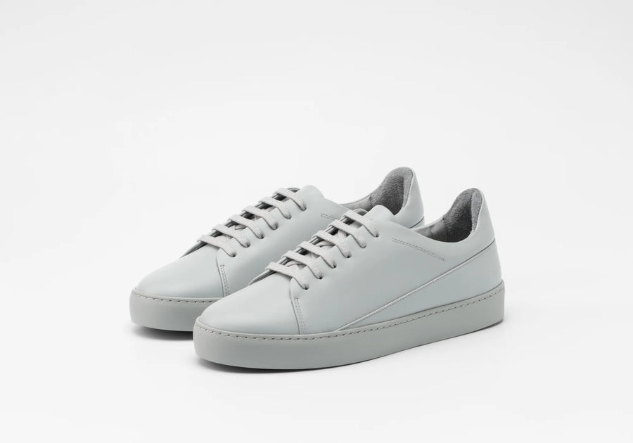 JAK Mercury II Leather Trainers - Light Grey