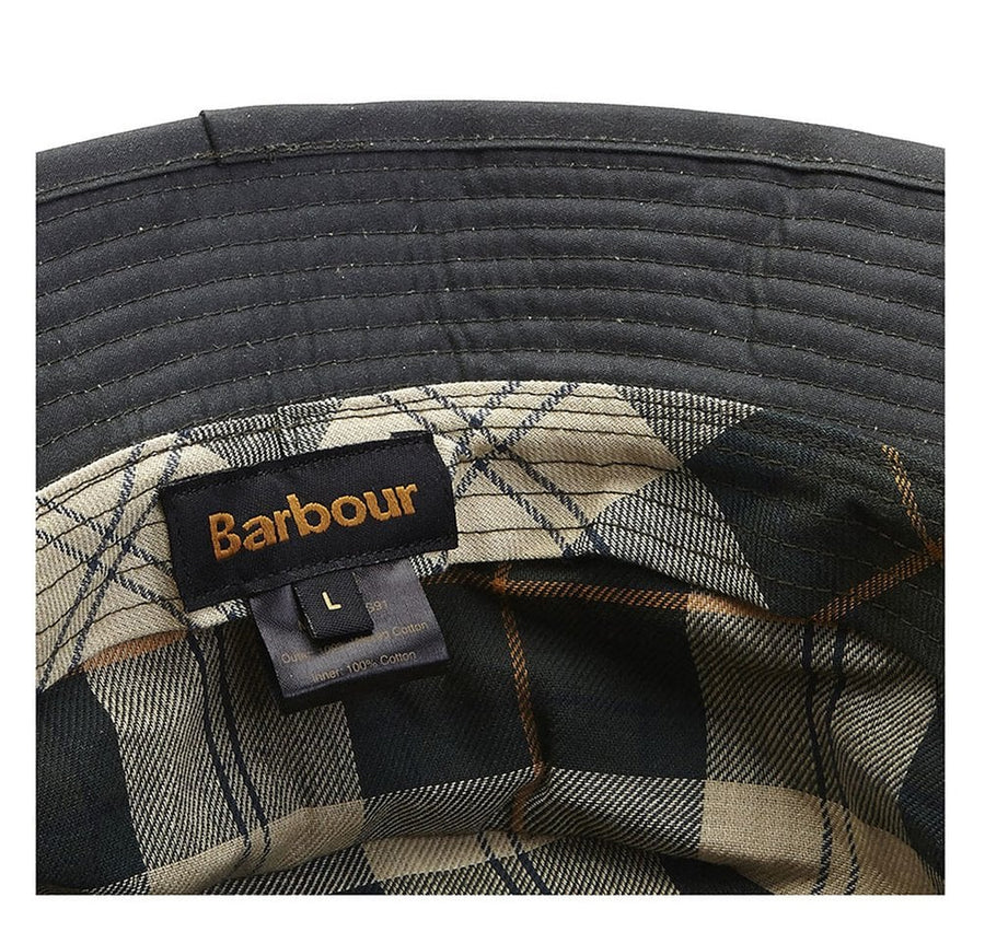 Barbour Wax Sports Hat - Green