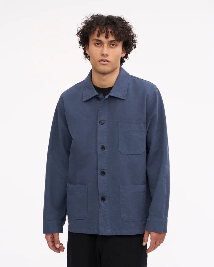 Colorful Standard Organic Workwear Jacket - Petrol Blue