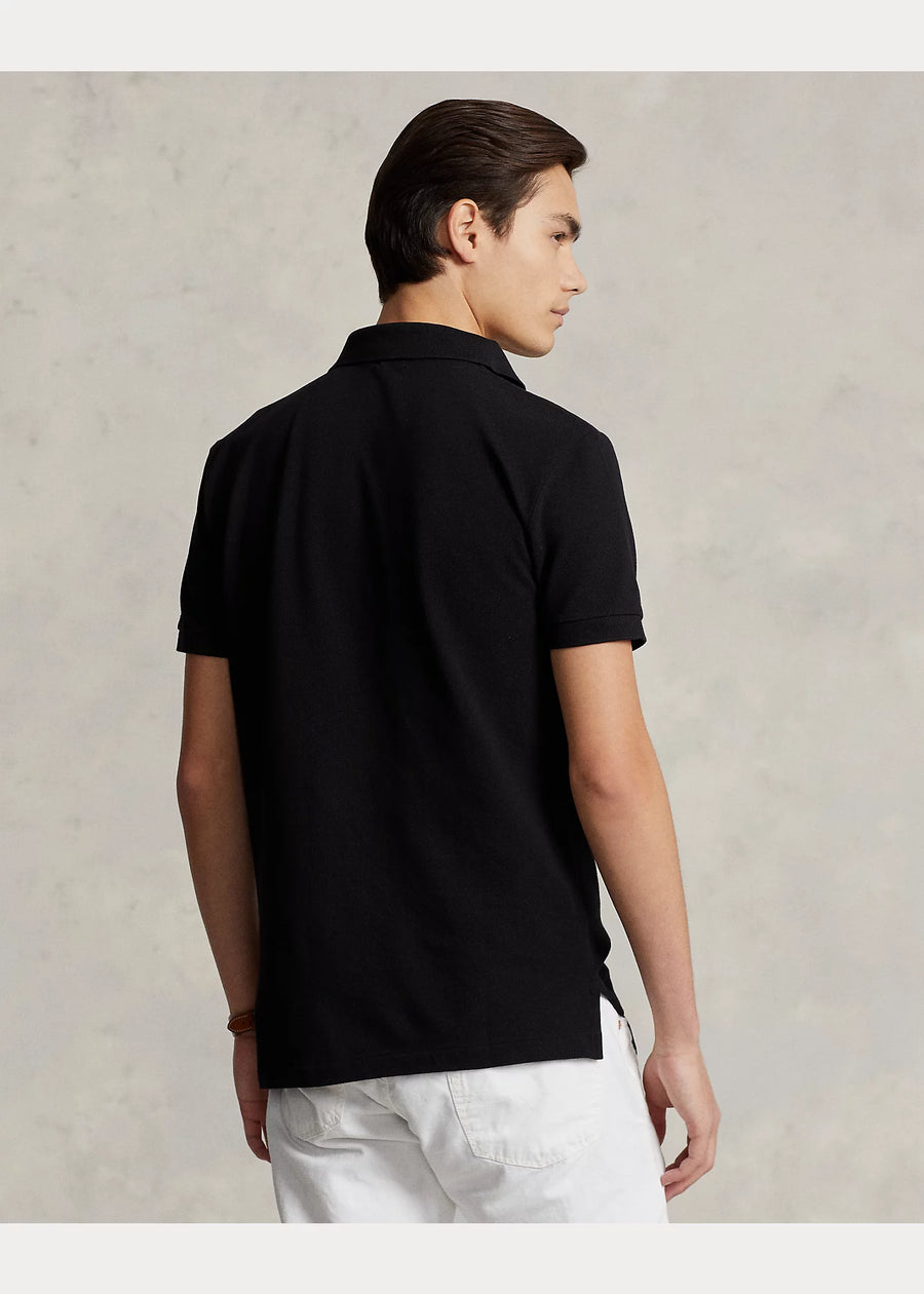 Polo Ralph Lauren Iconic Mesh Polo Shirt - Black