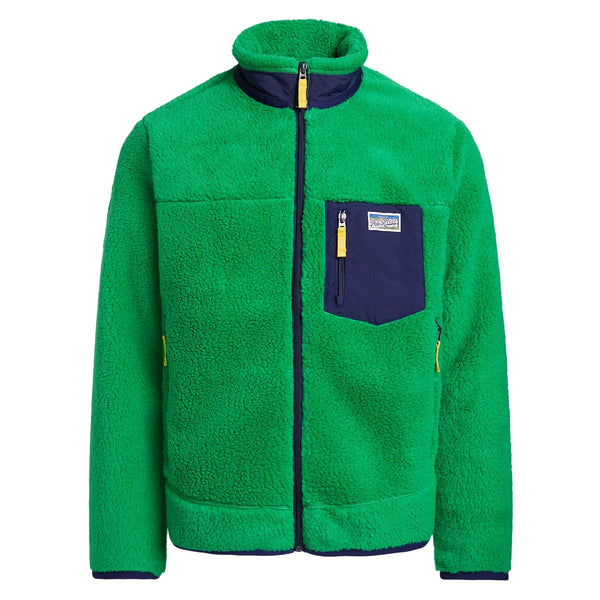 Polo Ralph Lauren Pile Fleece Jacket - Green