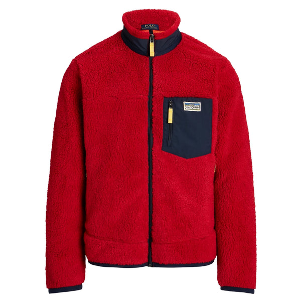 Polo Ralph Lauren Pile Fleece Jacket - Red