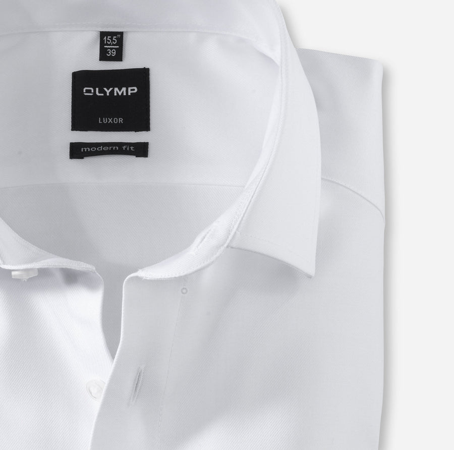 OLYMP Luxor Modern Fit Formal Shirt - White