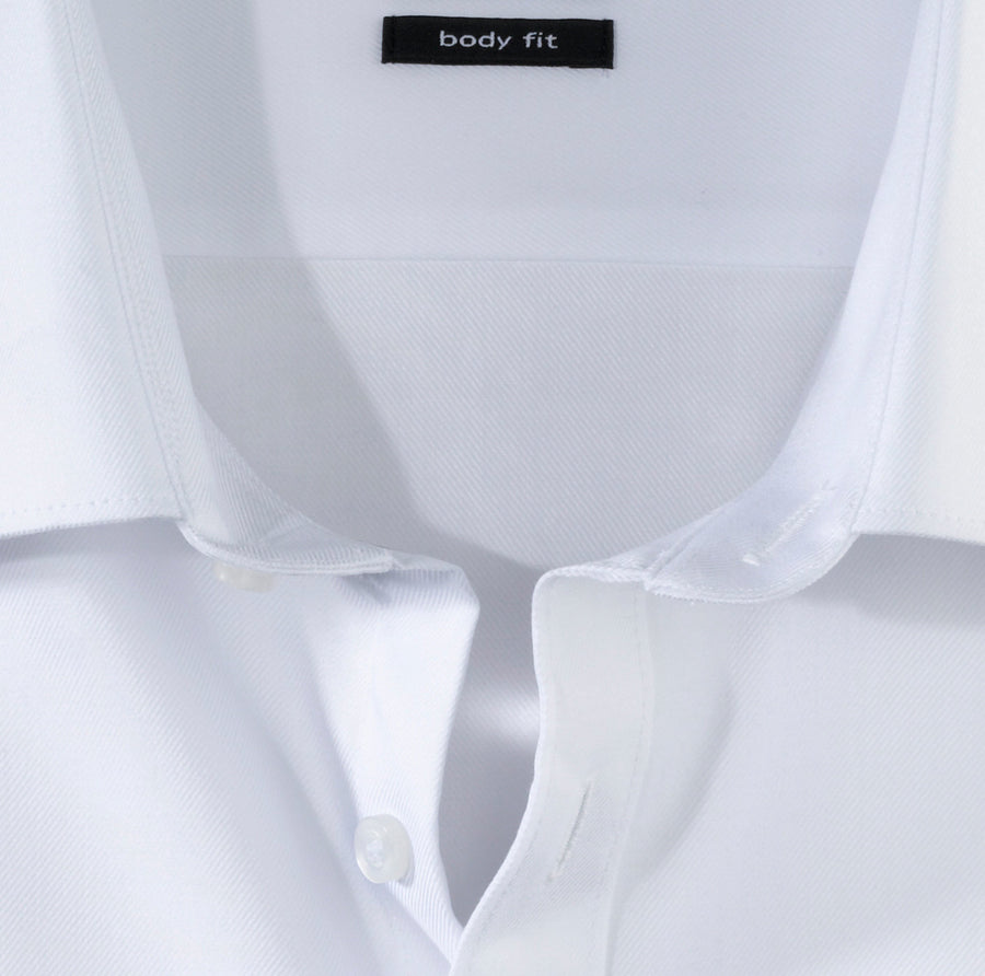 OLYMP Level Five Body Fit Formal Shirt - White
