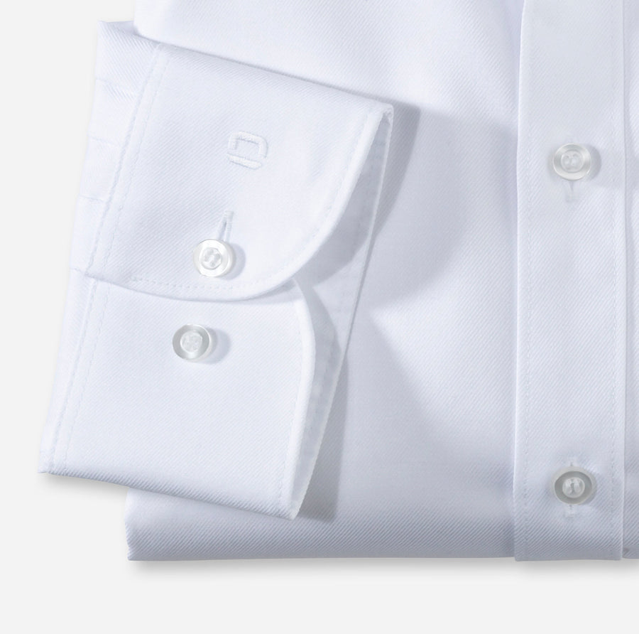 OLYMP Level Five Body Fit Formal Shirt - White