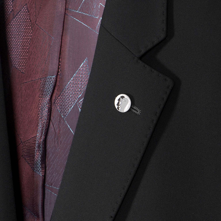 Remus Uomo Tapered Fit Stretch Mix & Match Suit Jacket - Black