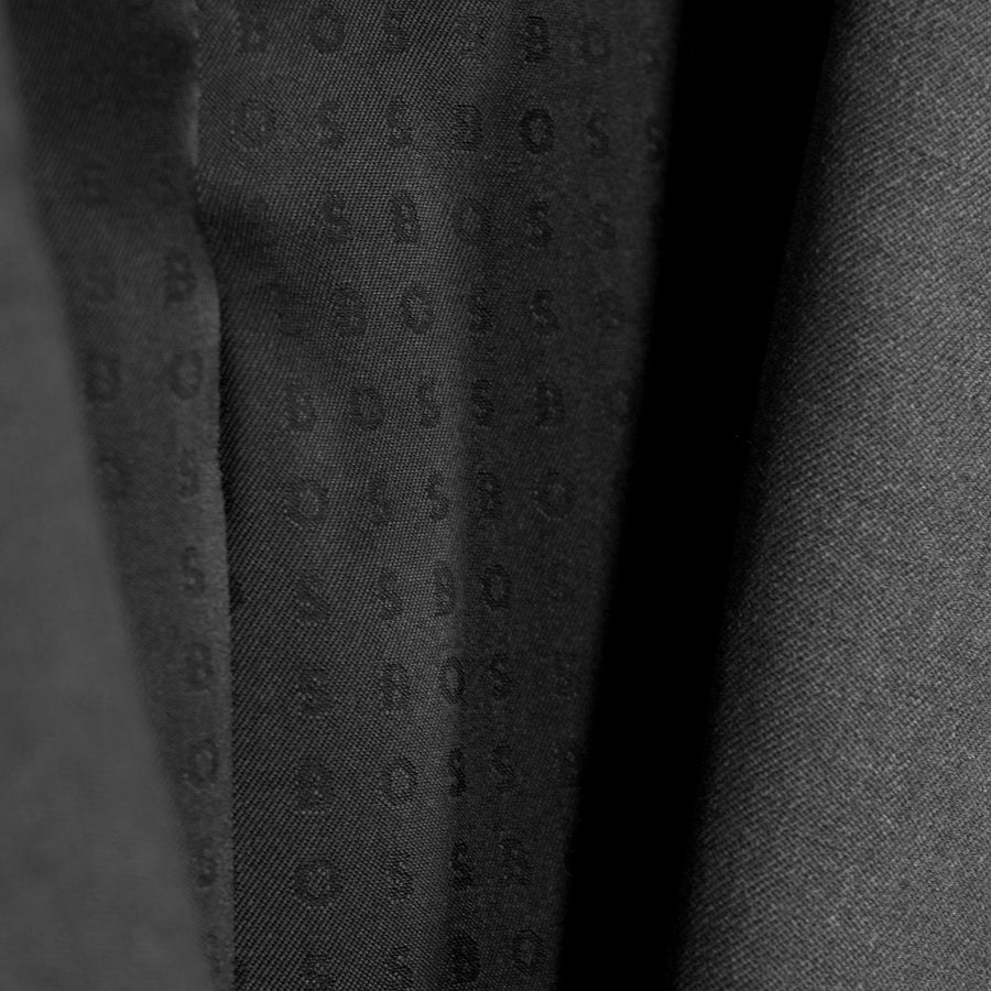 BOSS Slim Fit Virgin Wool Serge Suit Jacket – Grey