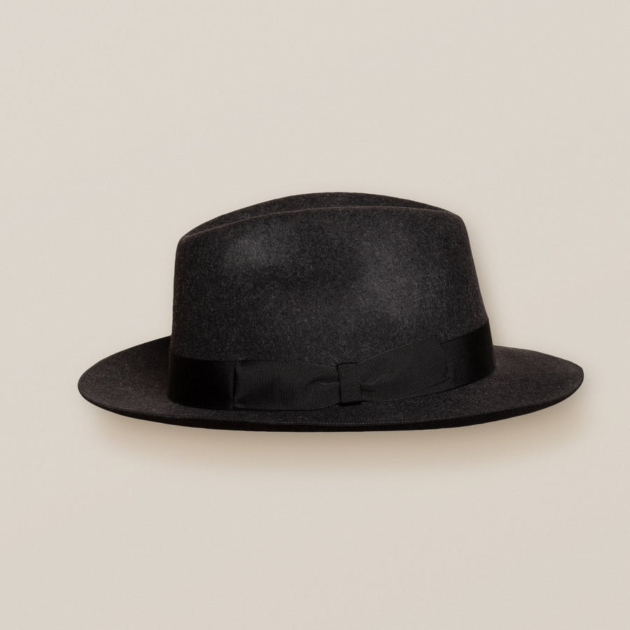 Eton 100% Wool Fedora Hat – Grey