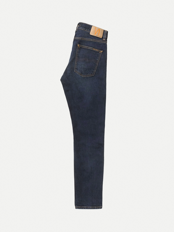 Nudie Jeans Lean Dean - Slim Tapered Fit Organic Jeans - New Ink Blue