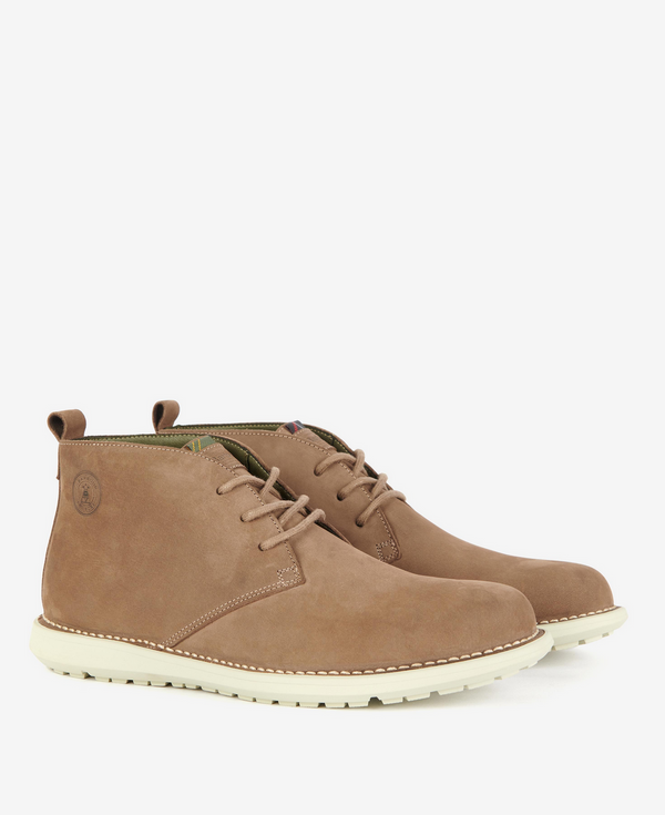 Barbour Oak Chukka Boot - Taupe / Brown