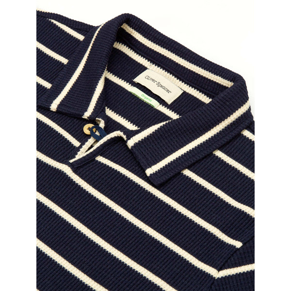 Oliver Spencer Hawthorn Polo Shirt - Navy (Organic)