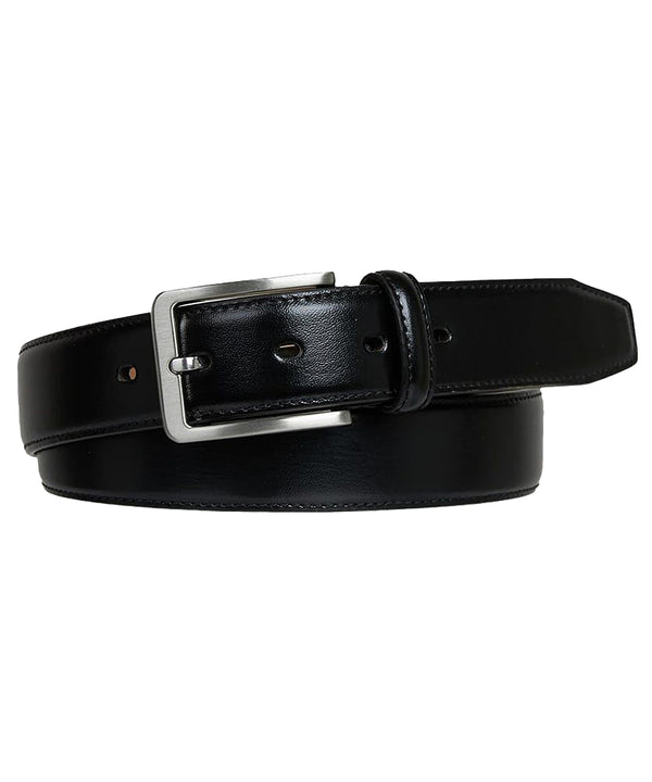 Profuomo Leather Belt - Black