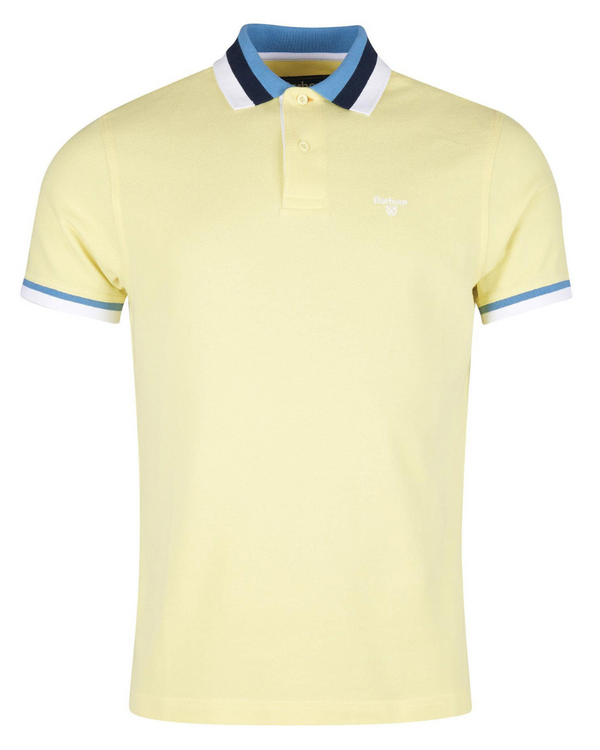 Barbour Finkle Polo Shirt - Lemon Yellow