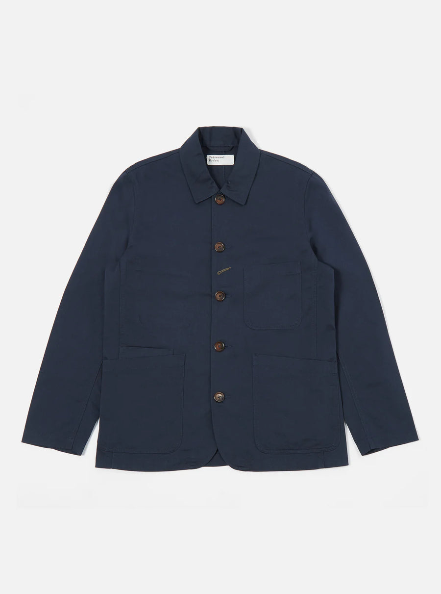 Universal Works Bakers Jacket - Twill Navy