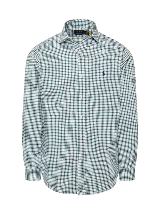 Polo Ralph Lauren Check Shirt Custom Fit - GREEN