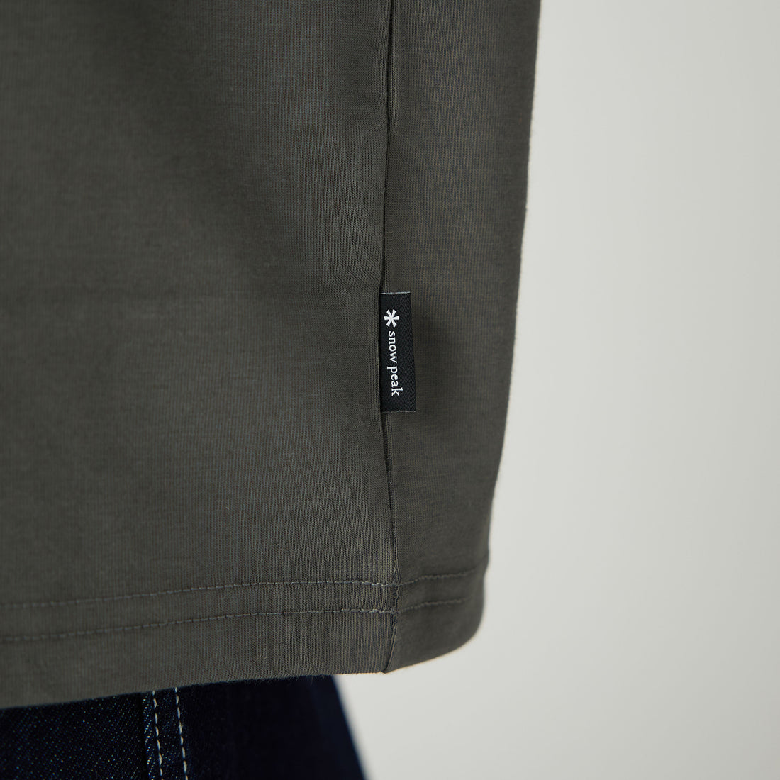 Snow Peak Camping Graphic T-Shirt - Grey