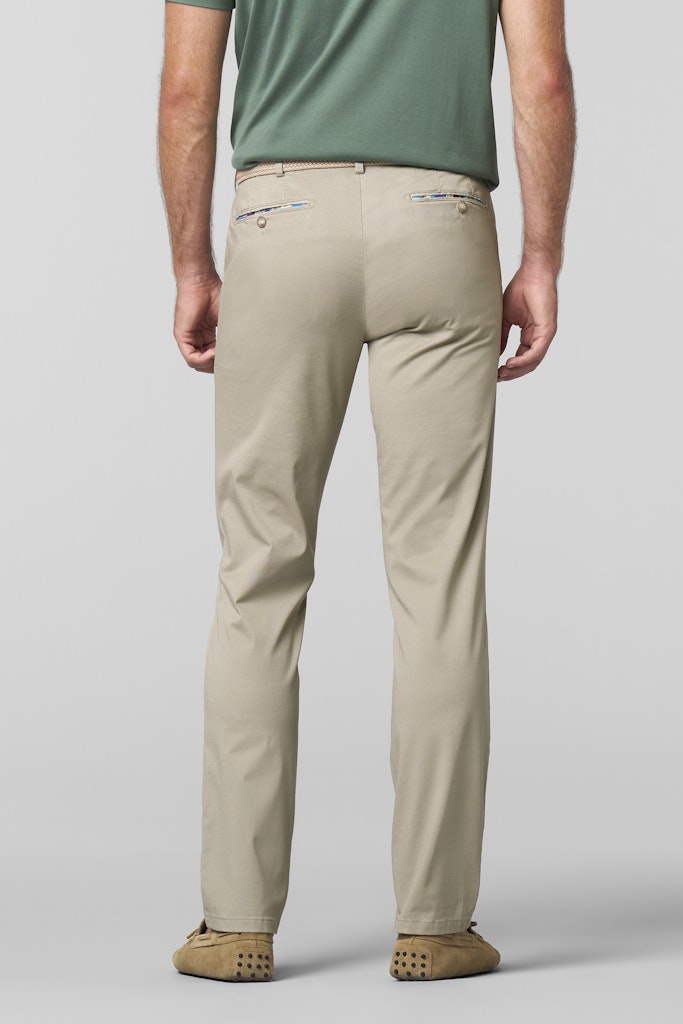 Meyer Modern Fit 'Bonn' Trousers - Beige