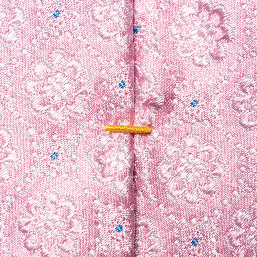 Eton Floral Print Silk Tie – Pink