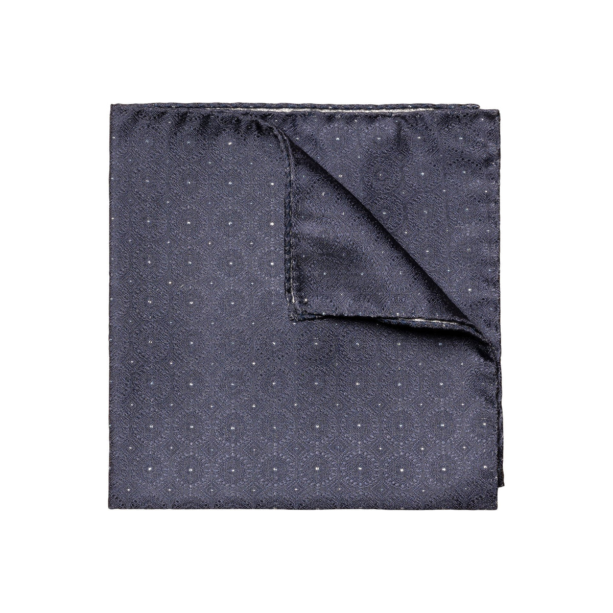 Eton Evening Pocket Square - Dark purple