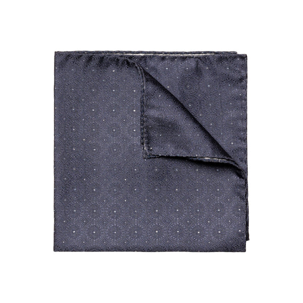Eton Evening Pocket Square - Dark purple