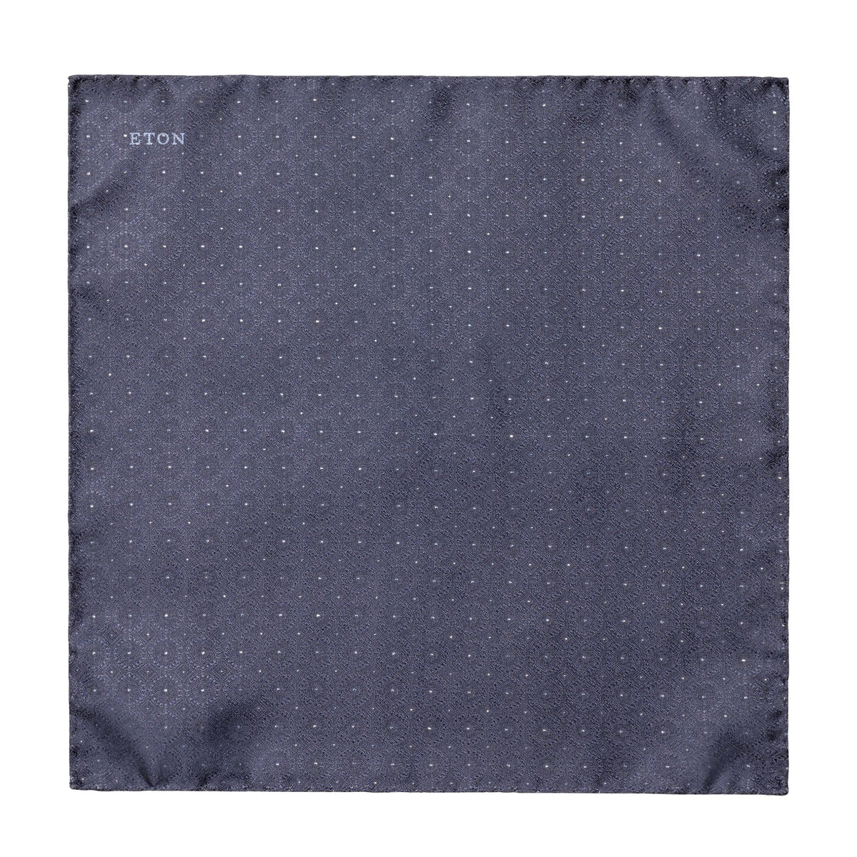 Eton Evening Pocket Square - Dark purple