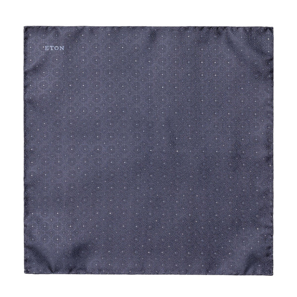 Eton Evening Pocket Square - Dark purple