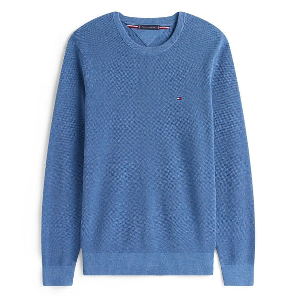Tommy Hilfiger Essential Structure Crew Sweater - Blue
