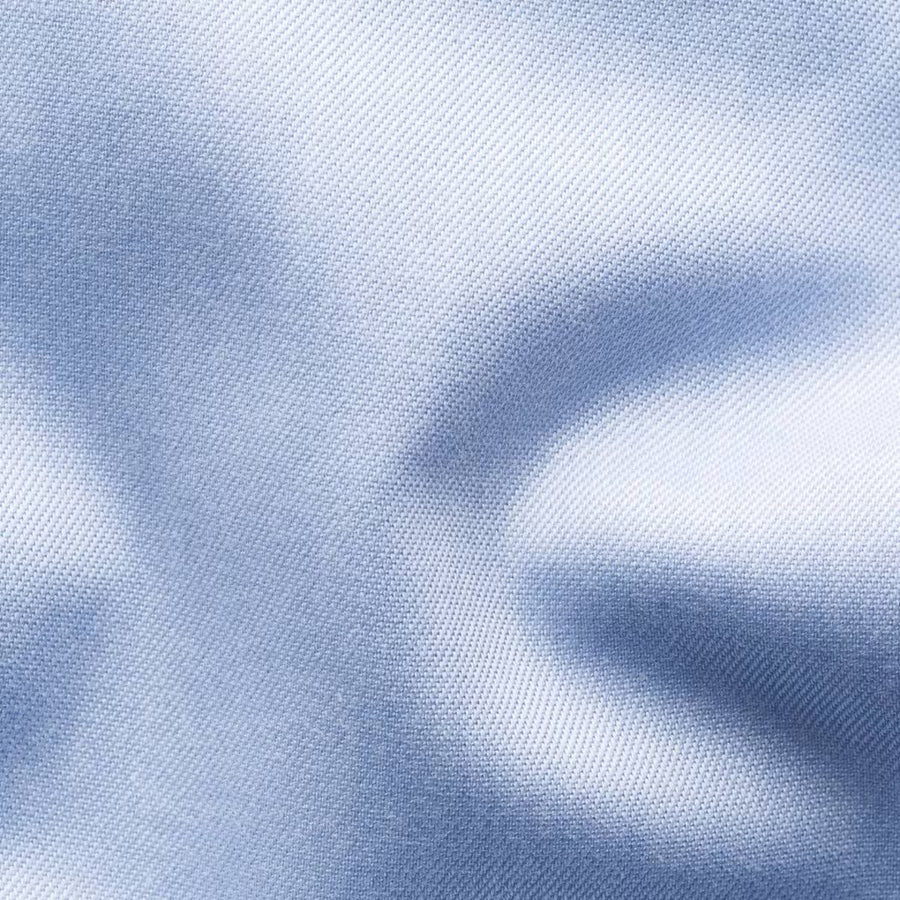 Eton Medallion Effect Signature Twill Shirt – Blue