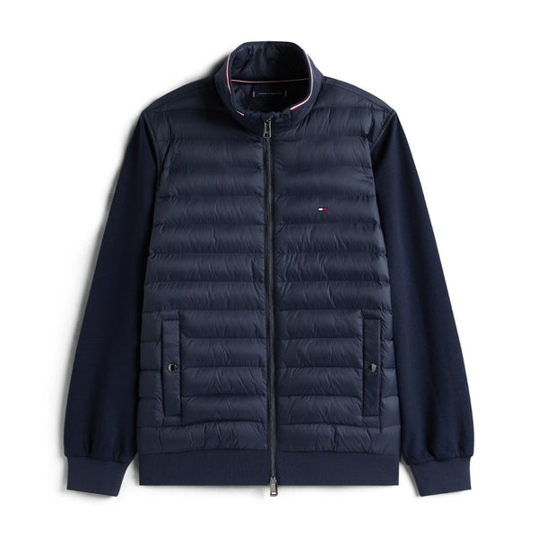 Tommy Hilfiger Mix Media Essential Zip Thru - Navy