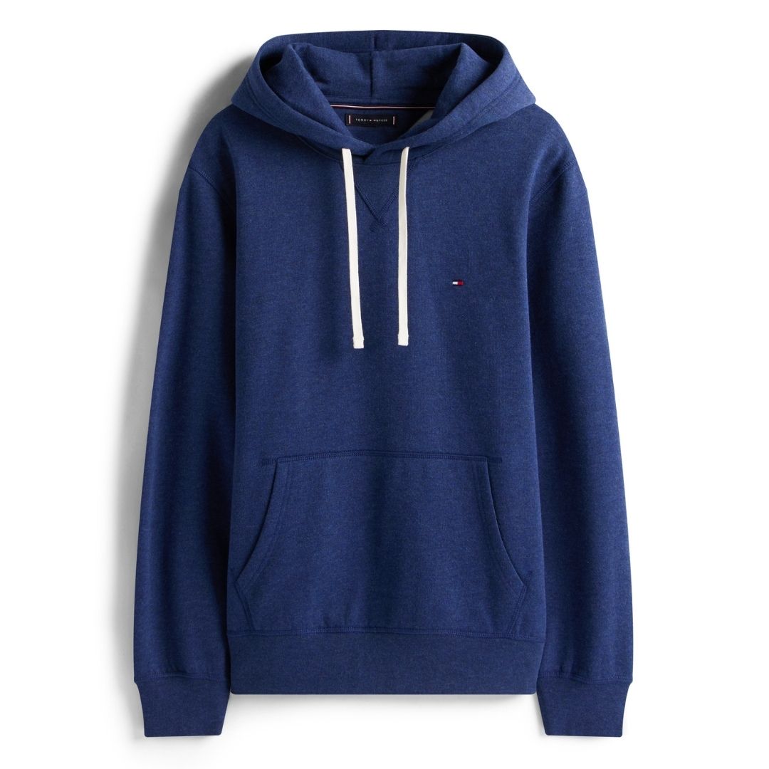 Tommy Hilfiger Essential Fleece Hoody - Blue