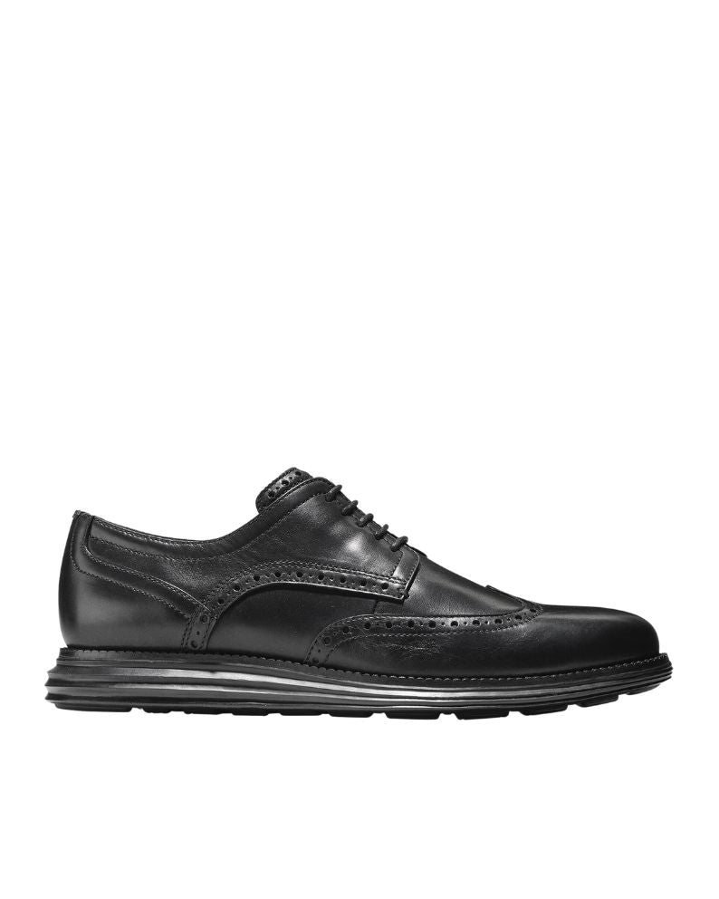 Cole haan grand 2025 os black wingtip