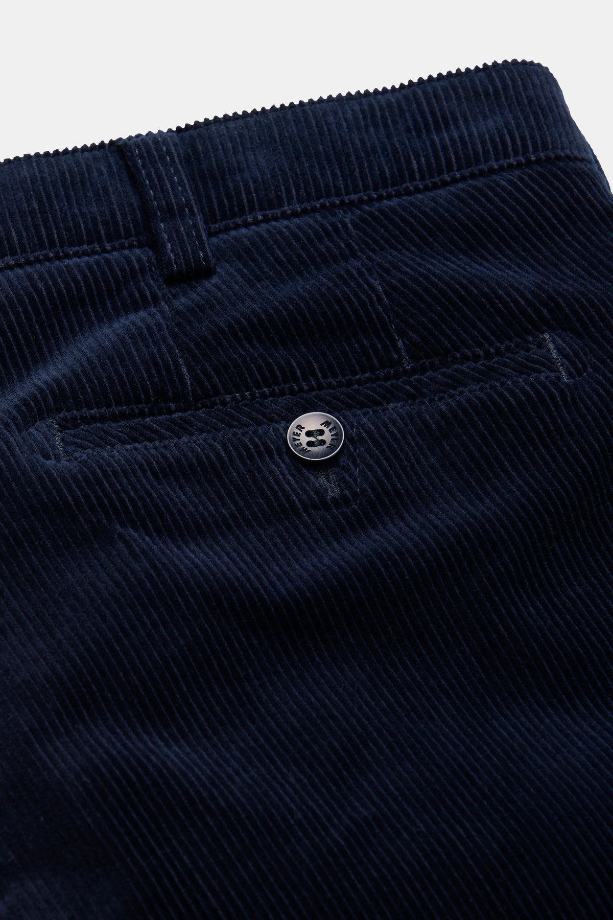 Meyer 'Roma' Soft Corduroy Trousers - Navy