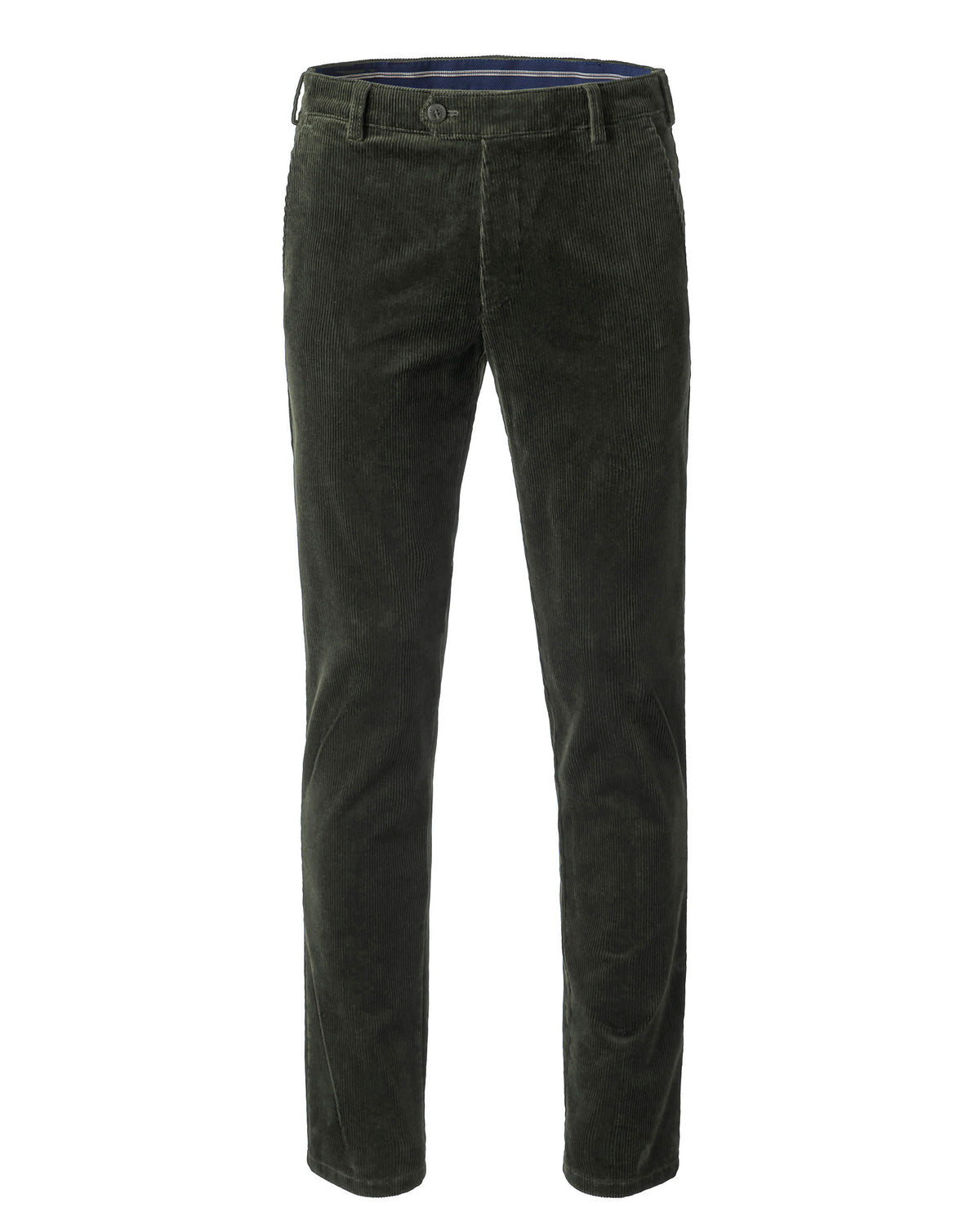 MEYER Roma Cotton Corduroy Trousers – Dark Green