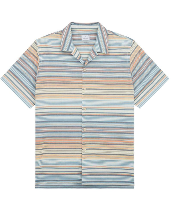 Paul Smith Casual SS Striped Shirt - MULTI