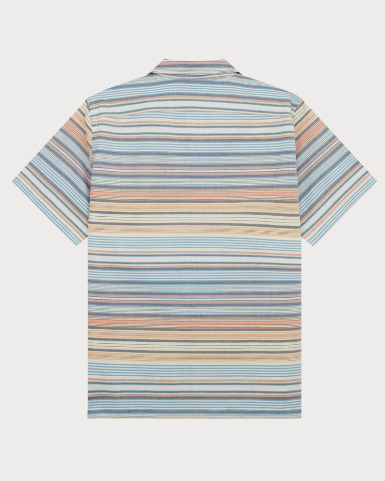 Paul Smith Casual SS Striped Shirt - Orange / Multicolour