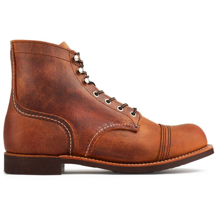 Red Wing Iron Ranger 6-Inch Boot- 08085D Copper Galvin for Men