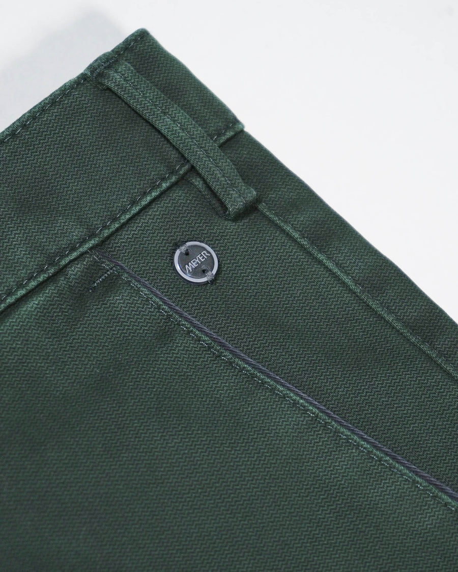 Meyer New York Chino Trousers – Green