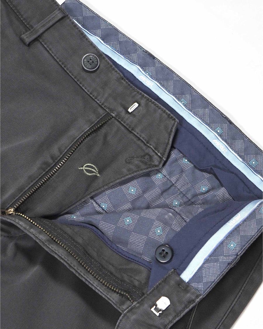 Meyer New York Organic Cotton Chino Trousers – Grey