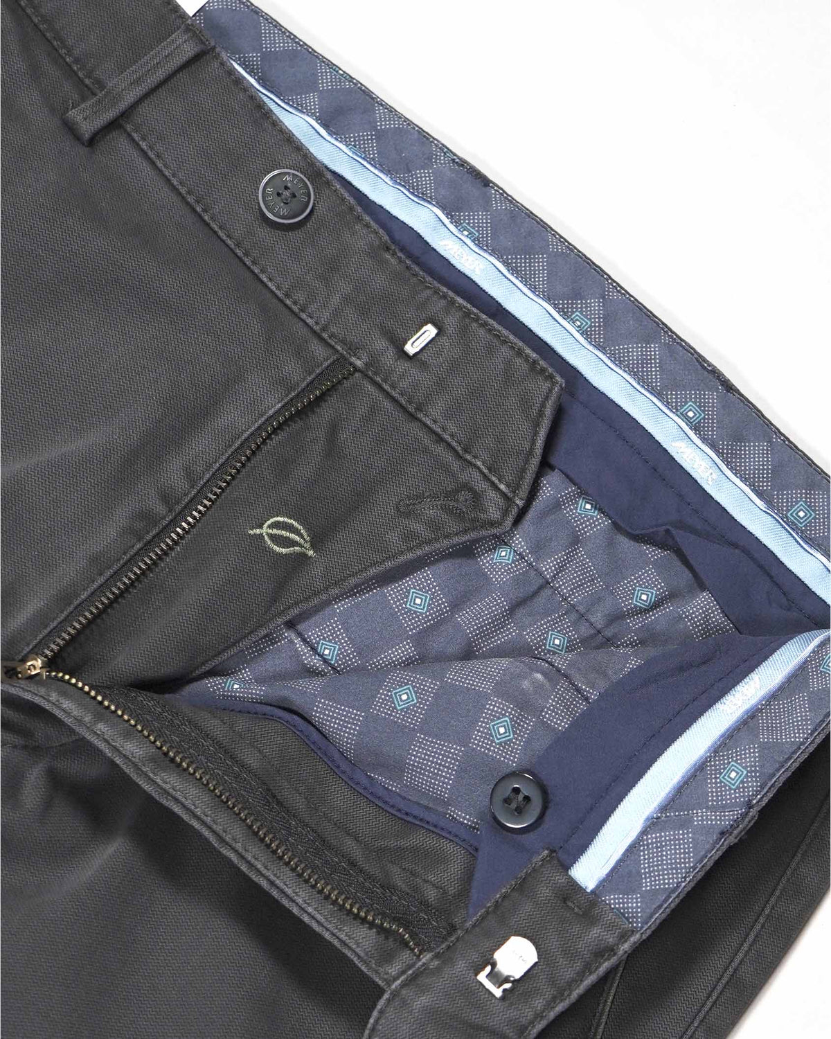 Meyer &#39;New York&#39; Organic Cotton Chino - Grey