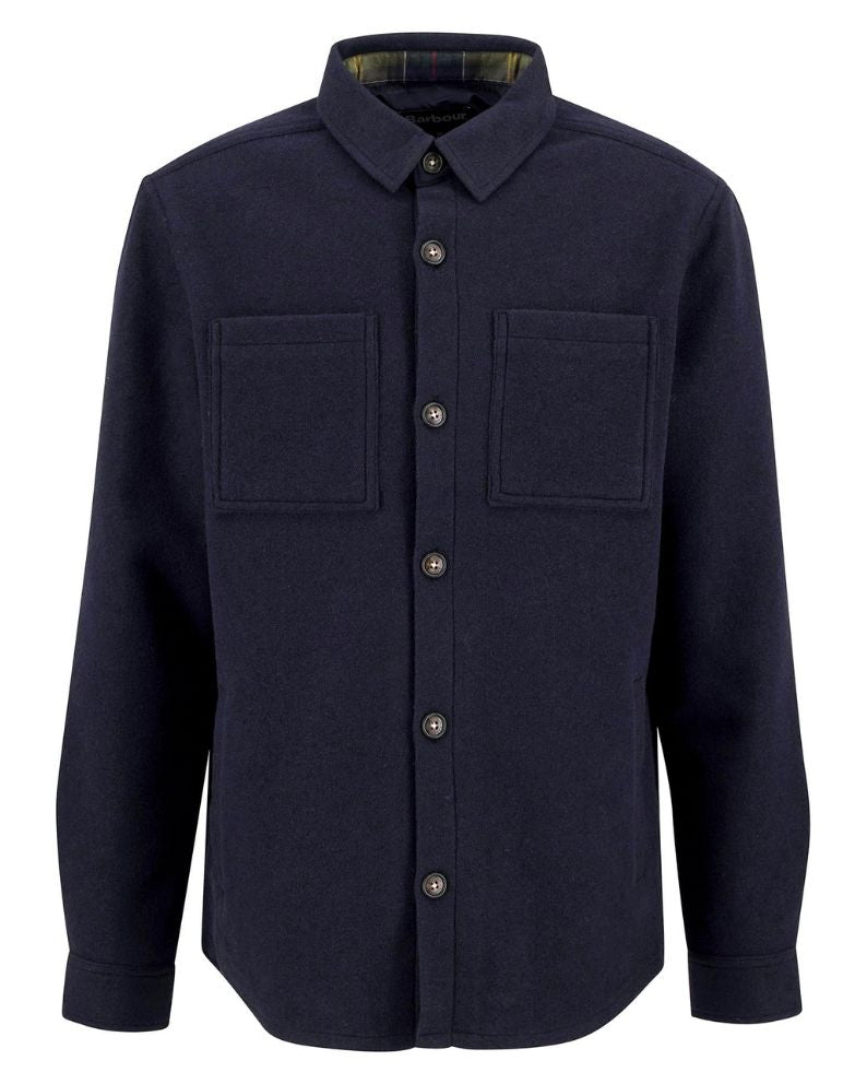 Barbour Marlow Tailored Overshirt - Navy
