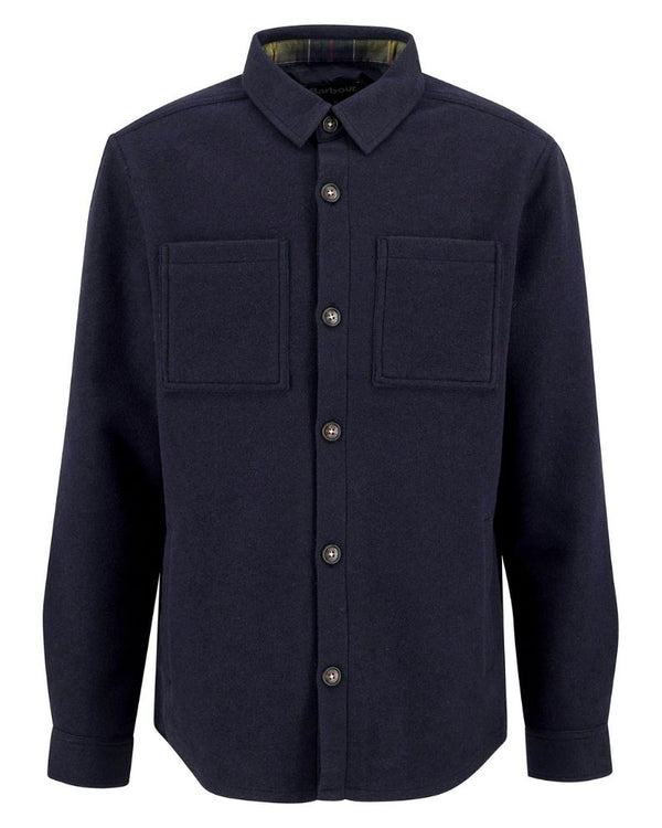 Barbour Marlow Tailored Overshirt - Navy