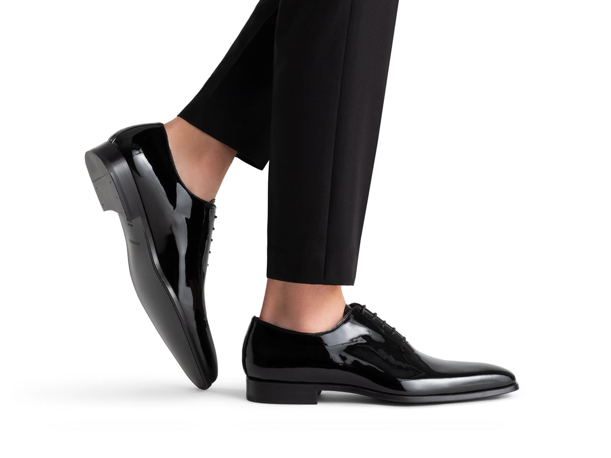Magnanni Cruz II Patent Leather Shoe - Black