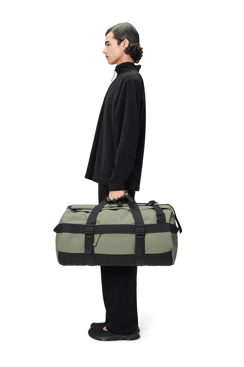 Rains Texel Duffel Bag W3 Drift - Green