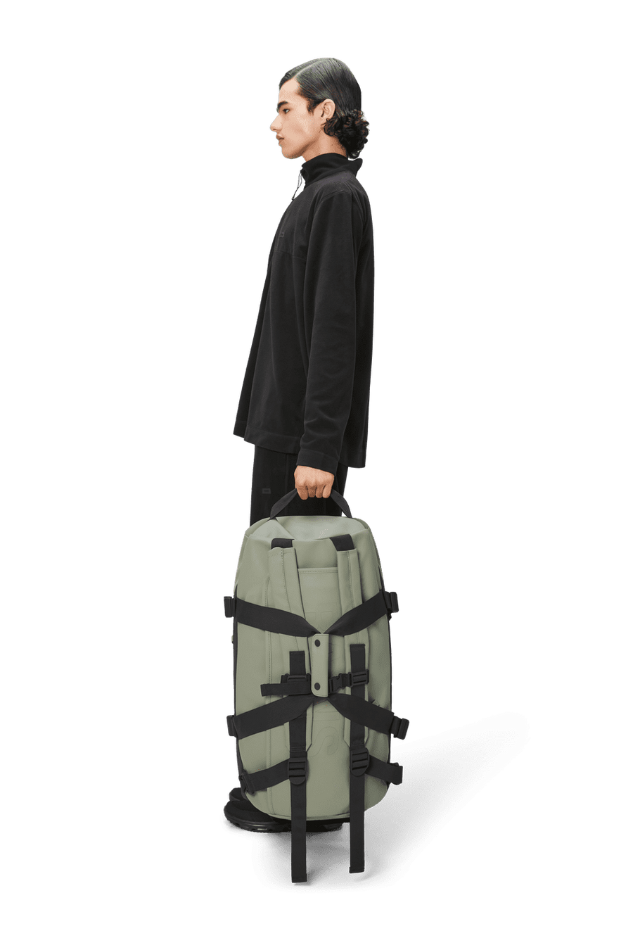 Rains Texel Duffel Bag W3 Drift - Green