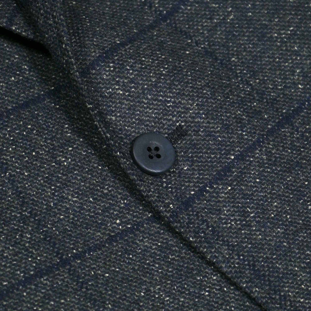 Roy Robson Wool and Silk Mix Checked Jacket - Green